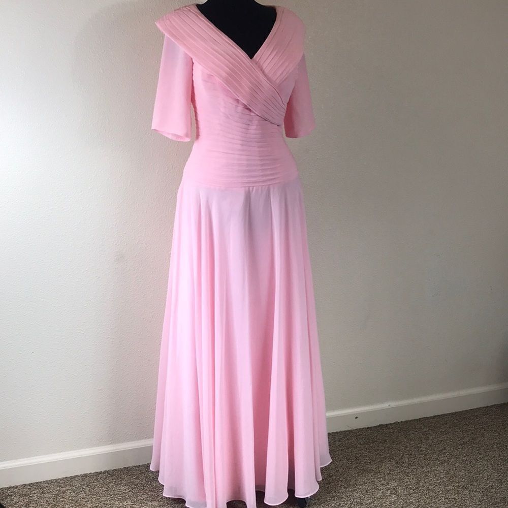 Vintage Dress Pink Women Dress Size 10
